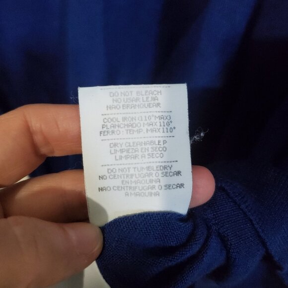 ERMENEGILDO ZEGNA Men's Small Luxe Cashmere Silk Sweater Knit Long Sleeve Polo - Picture 12 of 14